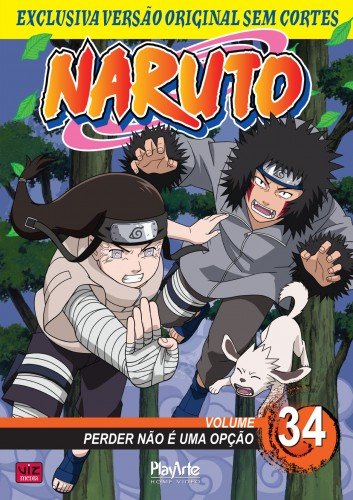 Capas dos novos DVDs de Naruto - Geek Project