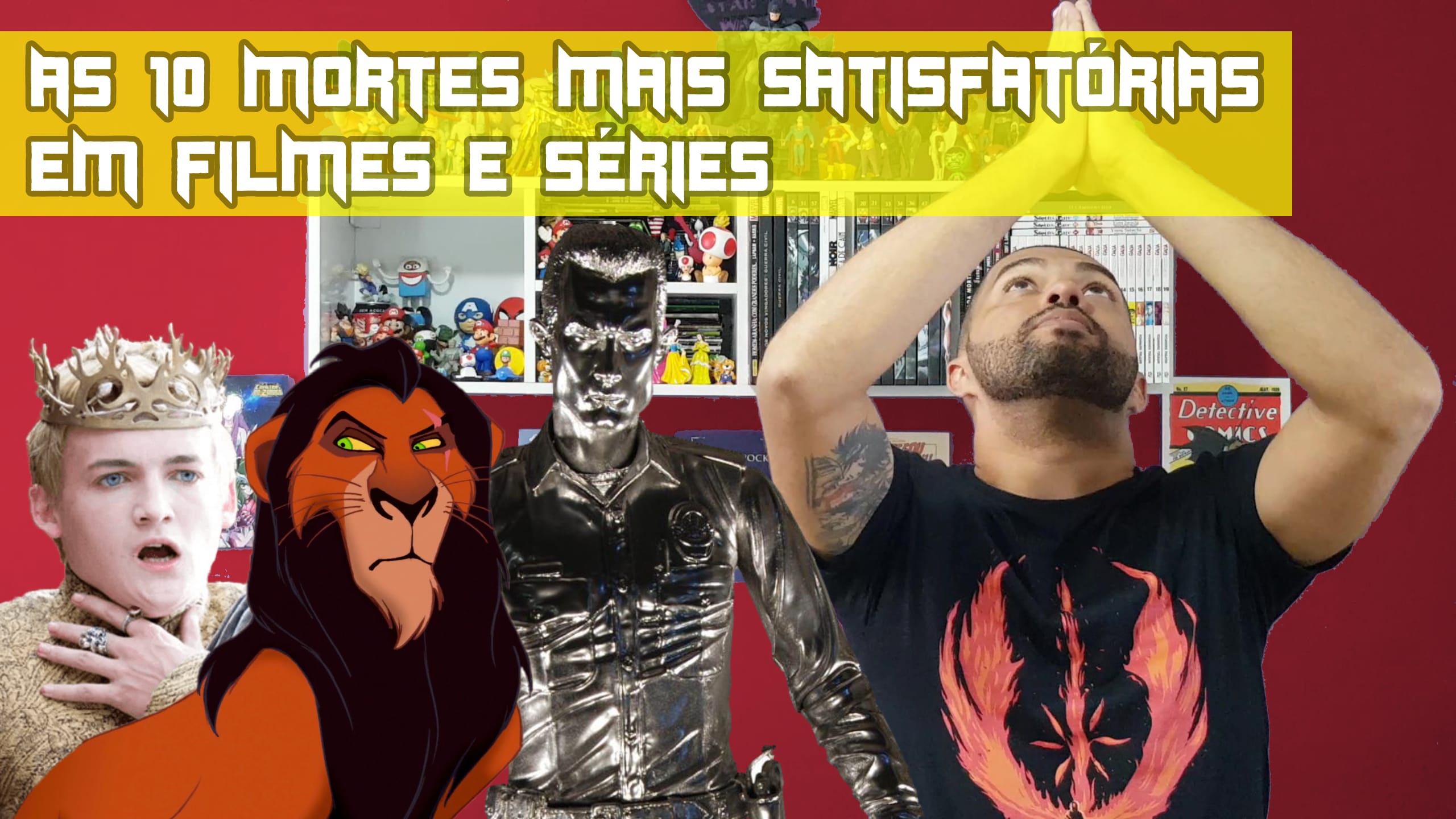 AS 10 MORTES MAIS SATISFATÓRIAS DE VILÕES EM FILMES E SÉRIES