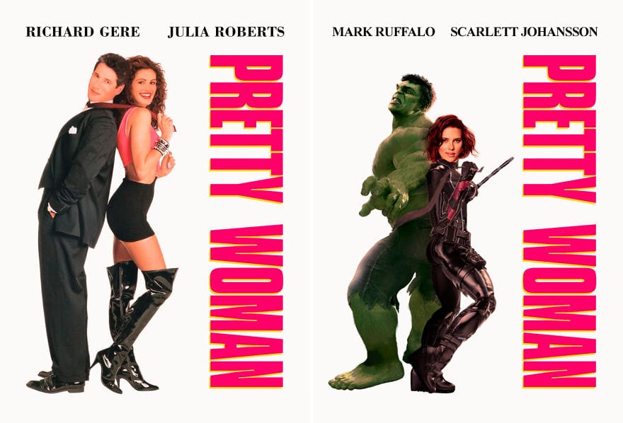 11 Black Widow And Hulk Starring Pretty Woman