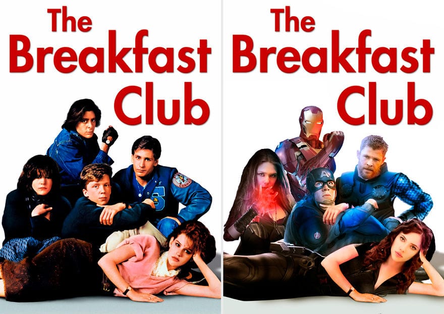 12 The Avengers Starring The Breakfast Club