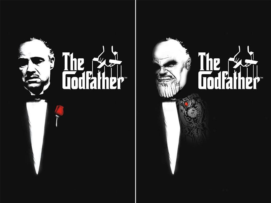 13 Thanos Starring The Godfather