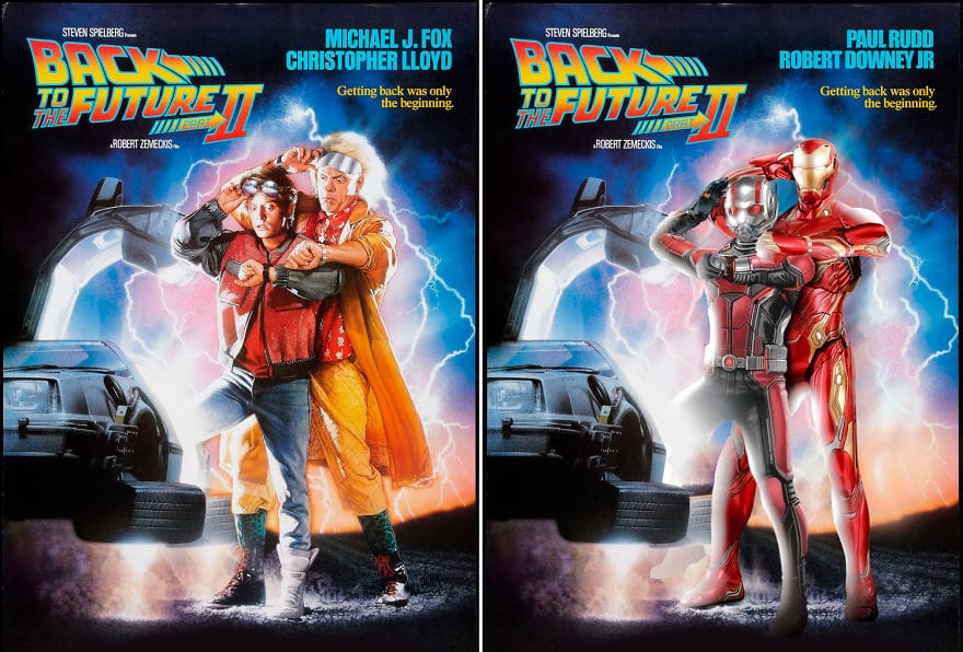 2 Ant-Man And Iron Man Starring Back To The Future 2