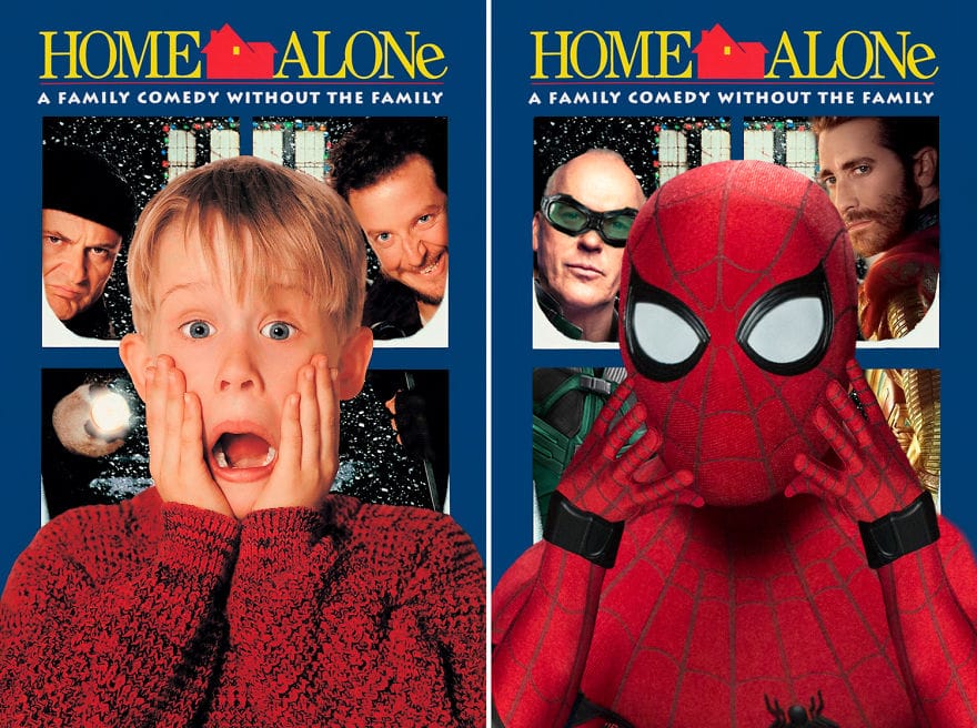 9 Spider-Man Starring Home Alone