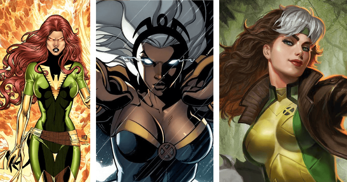 As 10 mutantes mais poderosas de X-Men