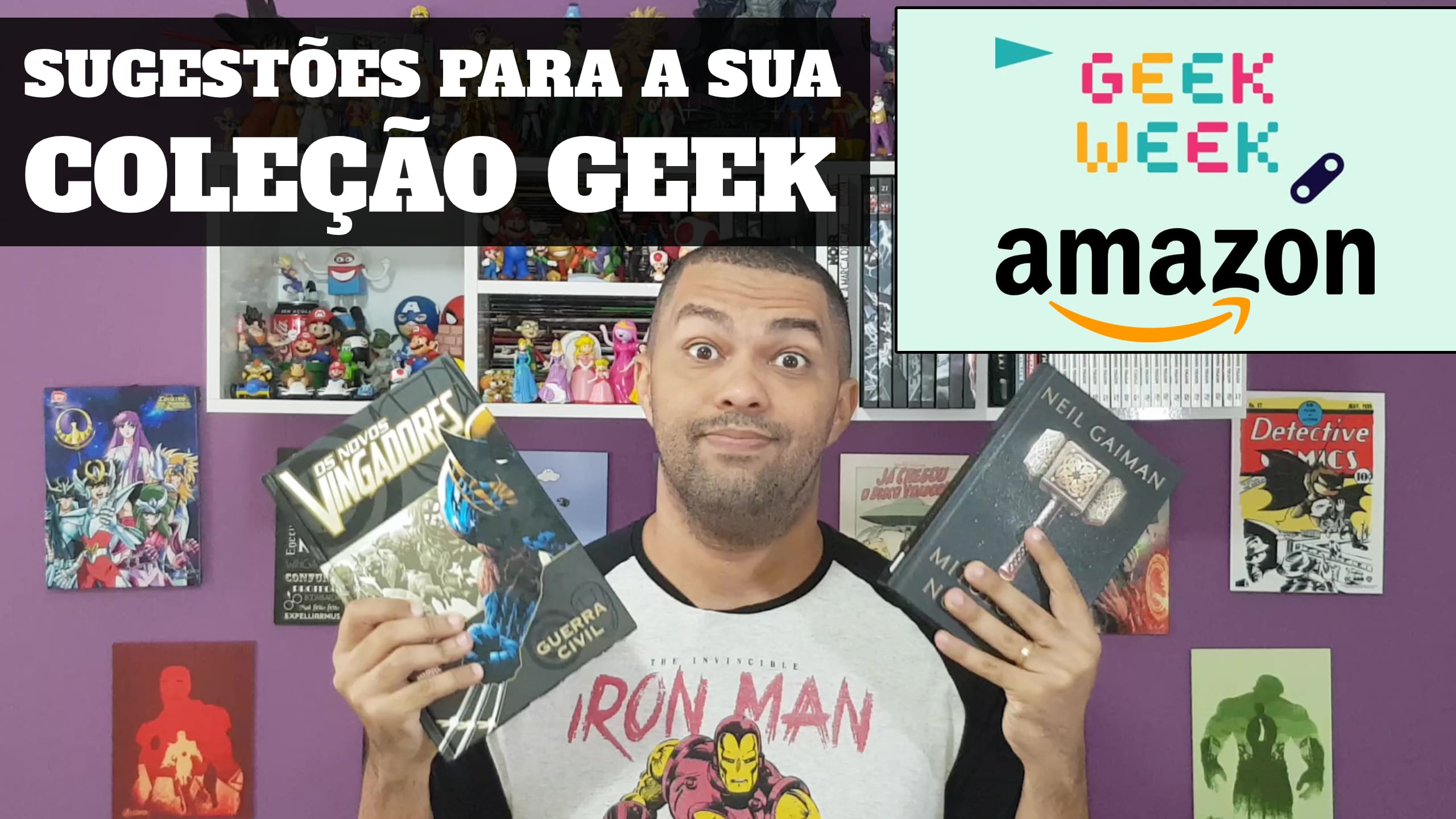 9 EXCELENTES RECOMENDAÇÕES DE LIVROS, QUADRINHOS E MANGÁS - GEEK WEEK