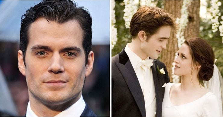 Henry Cavill quase estrelou "Crepúsculo" no lugar de Robert Pattinson