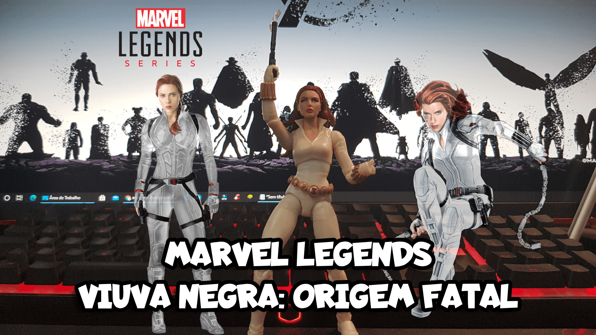 Unboxing - Black Widow: Deadly Origin - Marvel Legends