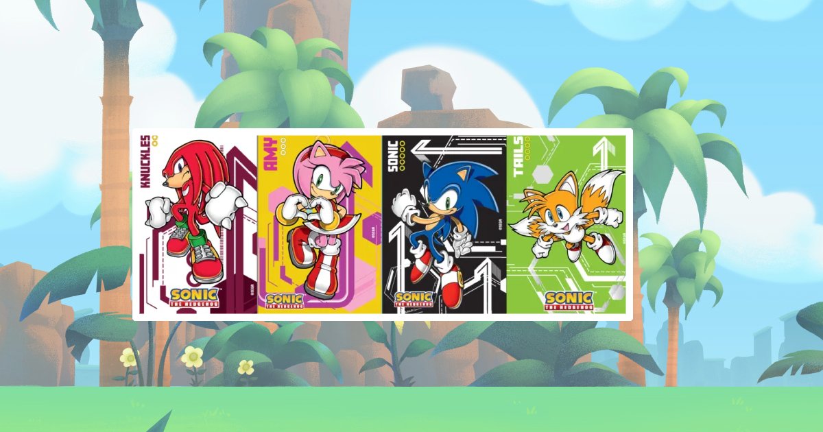 Bob's Play estreia com jogo de cartas do personagem Sonic The