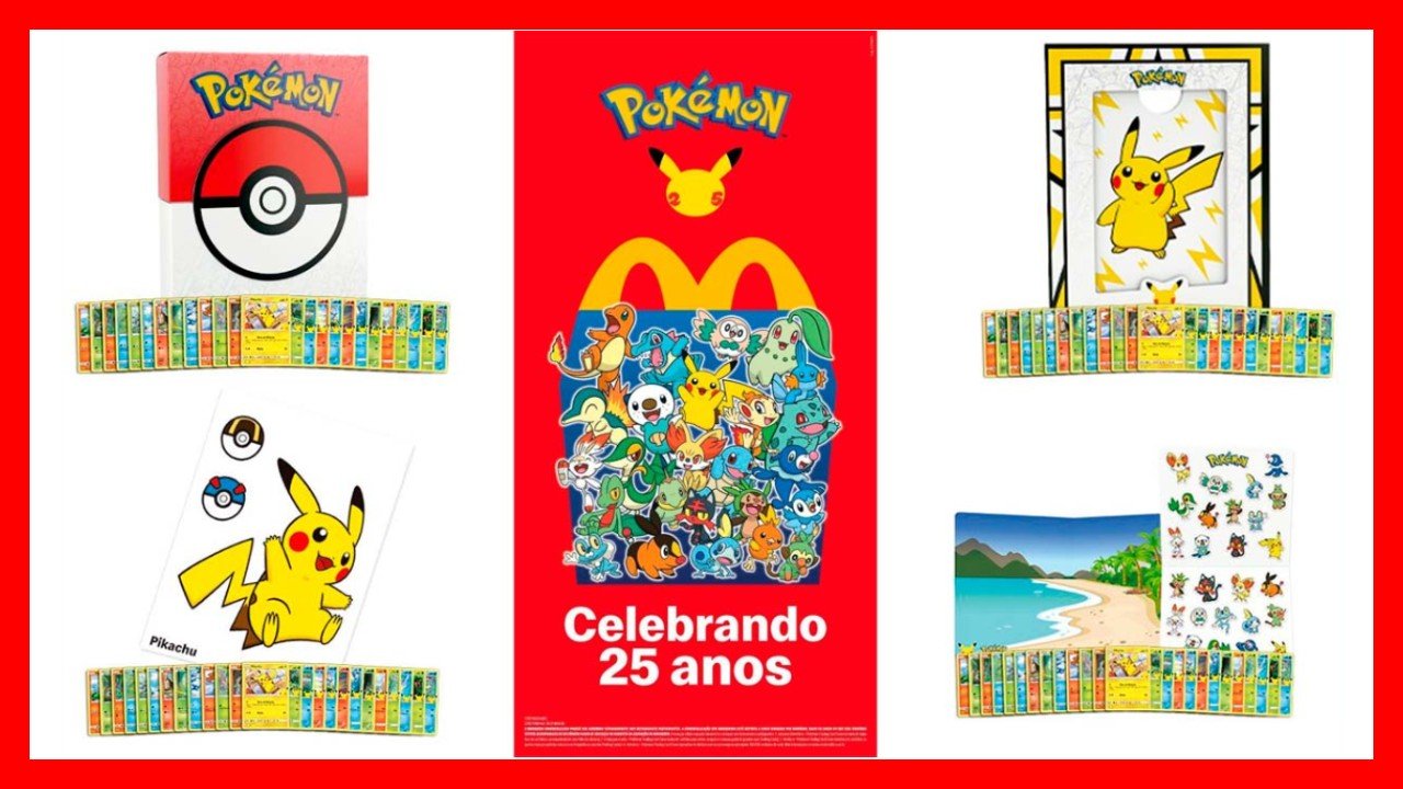McLanche Feliz lança campanha para celebrar os 25 anos de Pokémon -  Mercado&Consumo