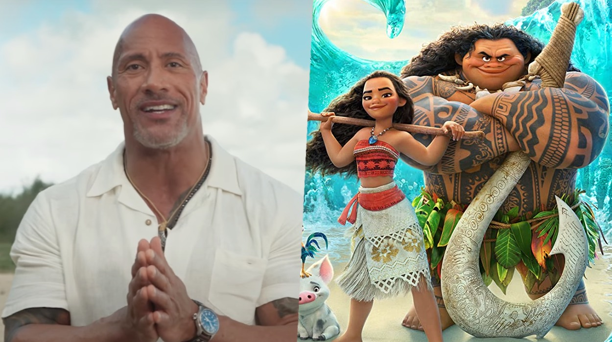 Live-action de 'Moana' é anunciado com Dwayne Johnson, o The Rock, no elenco