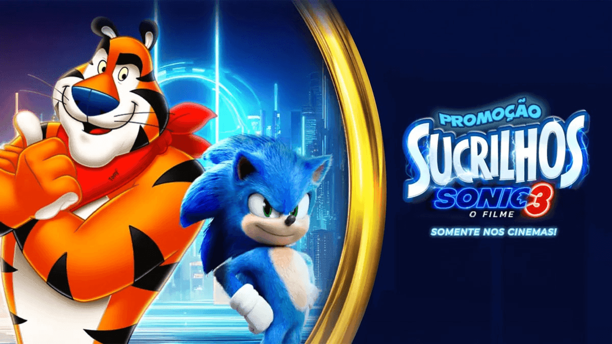 Sucrilhos® e Sonic 3: O Filme