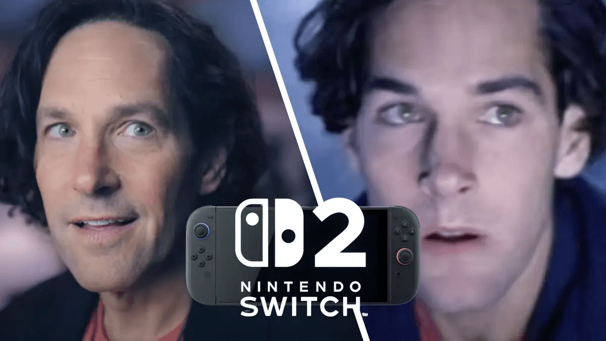 Switch 2 ganha comercial nostálgico com Paul Rudd