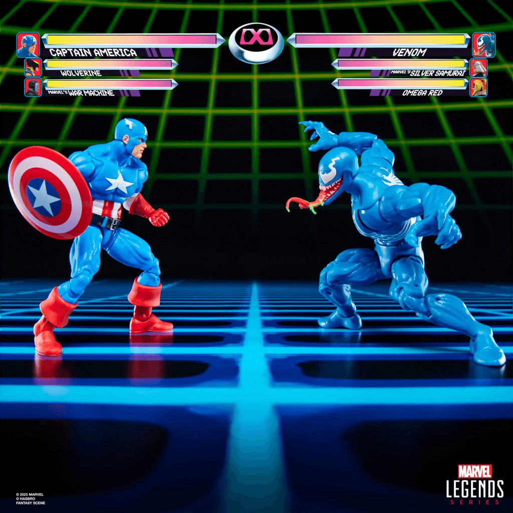 Marvel Legends traz personagens de Marvel vs. Capcom