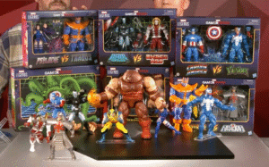Hasbro revela nova linha Marvel Legends inspirada em Marvel vs. Capcom