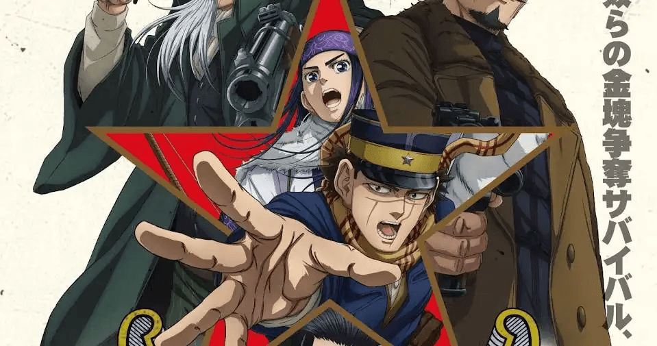 Golden Kamuy: Final Arc em 2026, com Lançamento Duplo nos Cinemas!