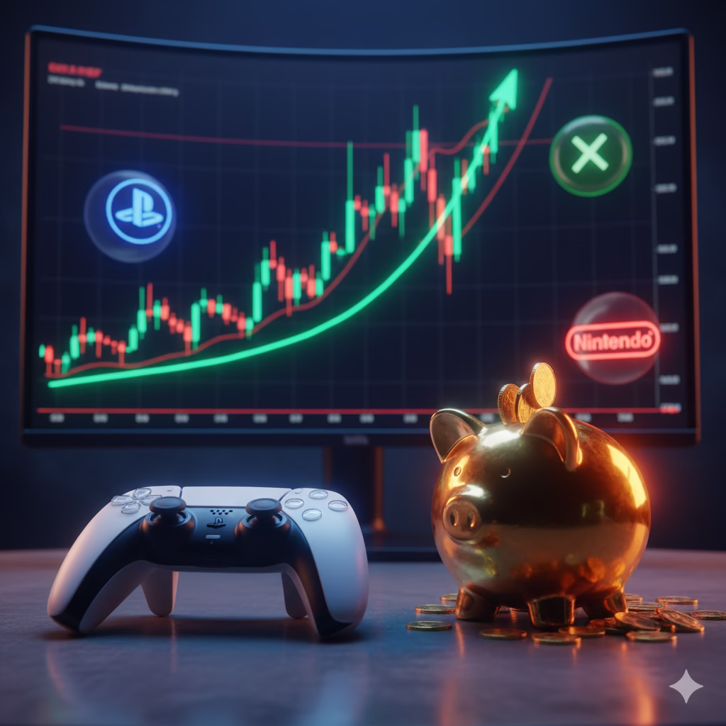 O Guia Definitivo de Investimentos para Gamers: Como Ser Sócio das Suas Empresas de Jogos Favoritas