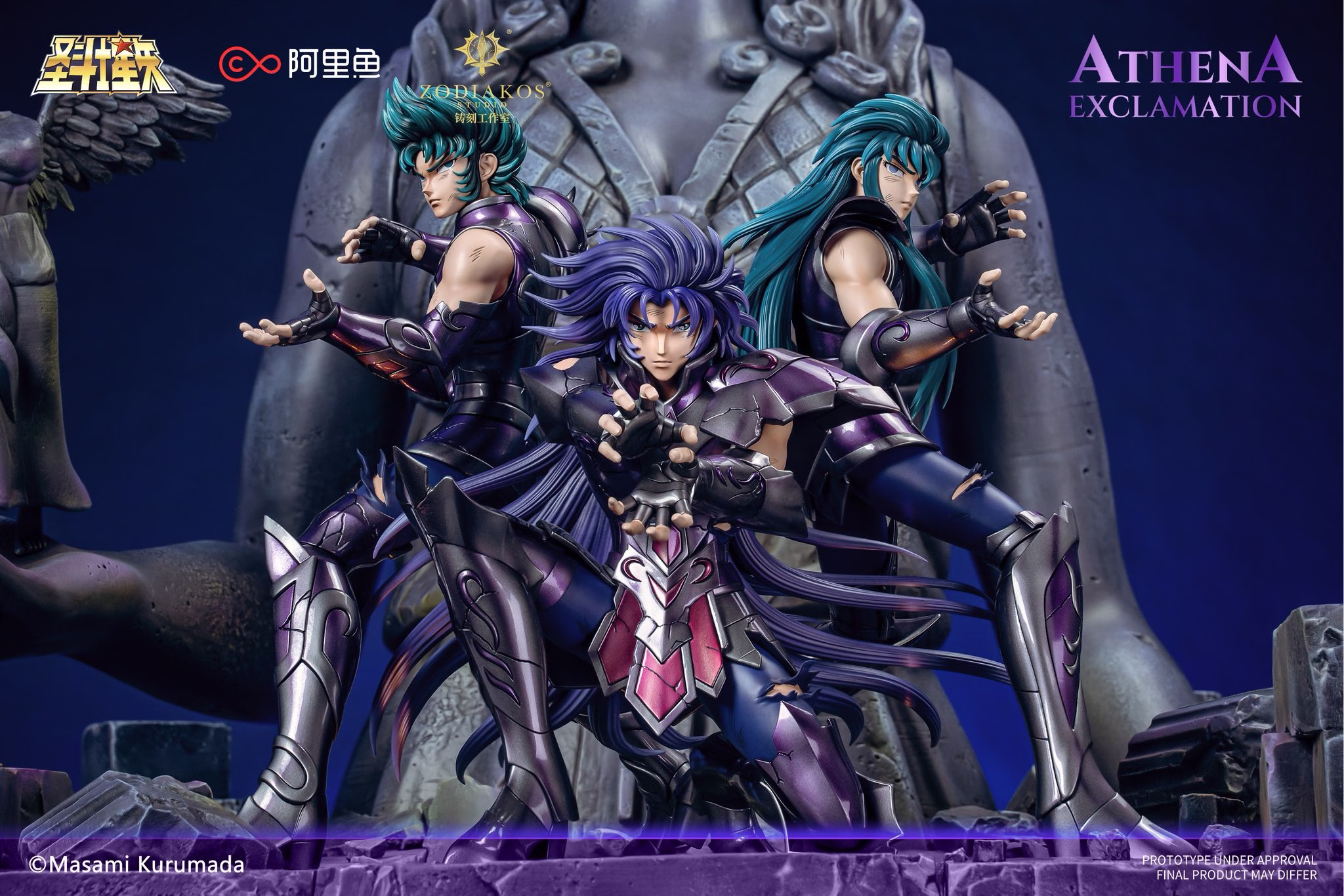 Saint Seiya: Confira os Detalhes da Nova Exclamação de Atena (Surplice) da Zodiakos Studio.